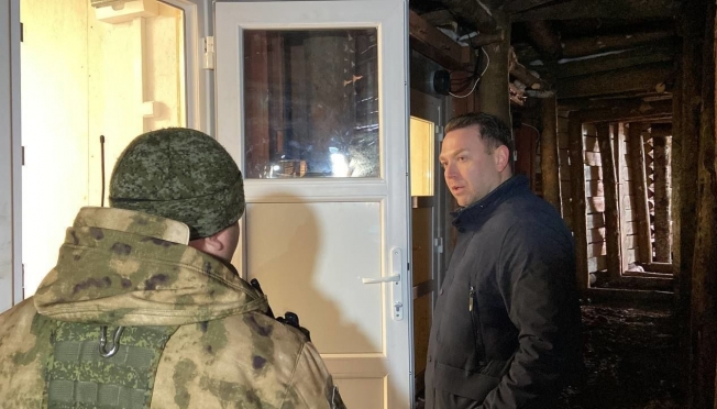 Первый в стране подземный фельдшерский пункт монтируют в зоне СВО