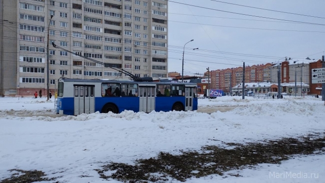 В Йошкар-Оле временно изменена схема движения троллейбусов № 3, № м10, № м11