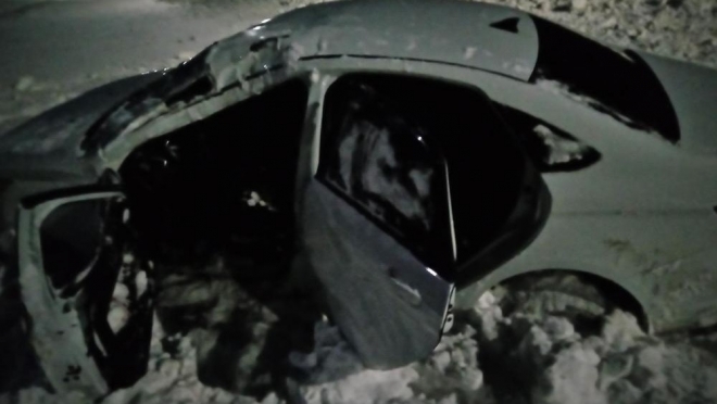В Горномарийском районе в ДТП серьёзно пострадал водитель «Лады Веста»