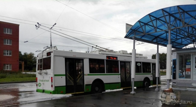 Авария на «Ремзаводе» внесла изменения в маршрут городских троллейбусов