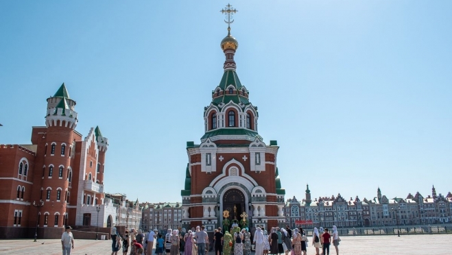 В часовне Петра и Февронии в Йошкар-Оле возобновили  богослужения