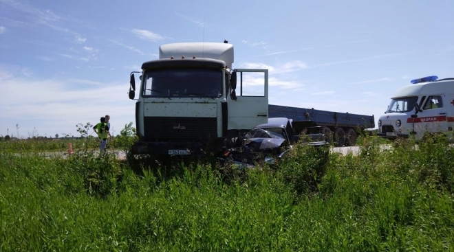 Подробности ДТП на трассе «Шойбулак - Купсола - Курукнур»: водитель «МАЗ» не заметил легковушку