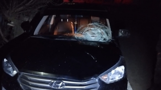 В Волжском районе иномарка наехала на двух подростков