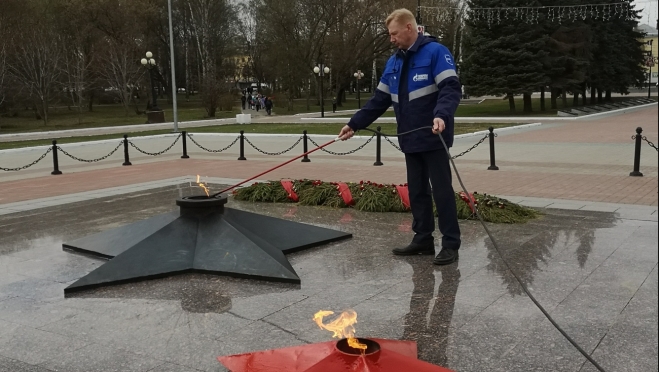 Специалисты «Газпром газораспределение Йошкар-Ола»  завершили подготовку комплексов Вечного огня к праздничным мероприятиям