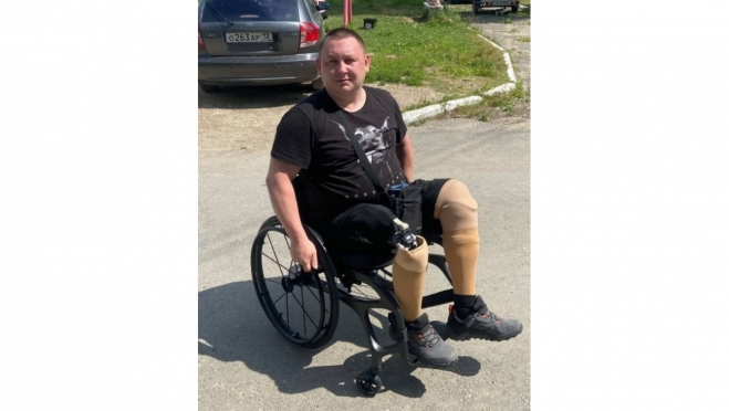 В Марий Эл ветеран СВО получил спортивную коляску