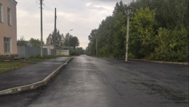 В посёлке Советский отремонтировали семь улиц