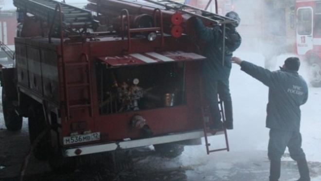 В Советском районе травмы при пожаре получил пожилой мужчина