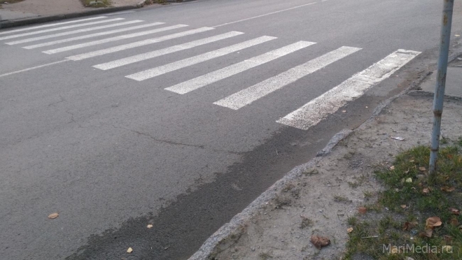 В Медведево на пешеходном переходе сбили пенсионера