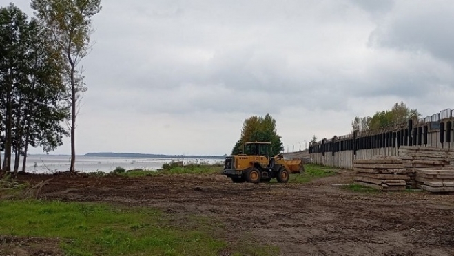 В посёлке Юрино приступили к строительству причала