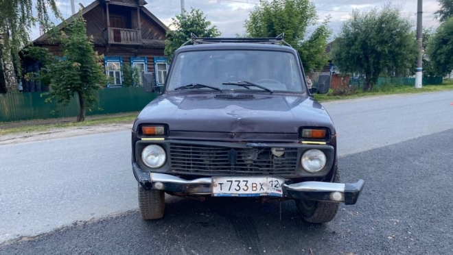 В Килемарах пенсионер на «Ниве» сбил подростка на мотоцикле