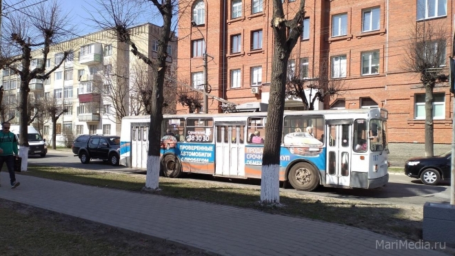 Майские праздники внесли измения в маршруты движения троллейбусов