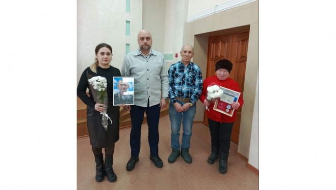 Житель Советского района Горохов Дмитрий был награждён медалью «За отвагу»