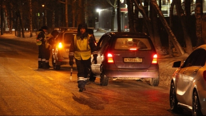 30 пьяных водителей были задержаны в Марий Эл в ноябрьские праздники