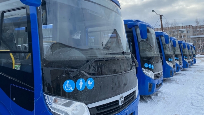 Вторая партия автобусов пришла в Йошкар-Олу