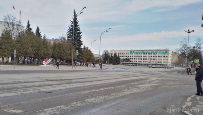 Завтра в Йошкар-Оле будет закрыто движение возле площади Ленина