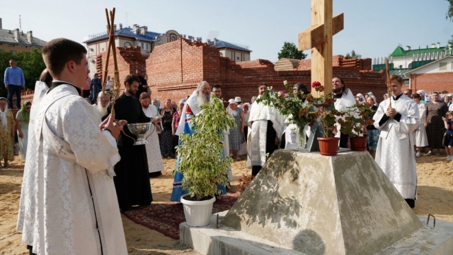 В возрождающемся монастыре в Йошкар-Оле будут проходить молебны