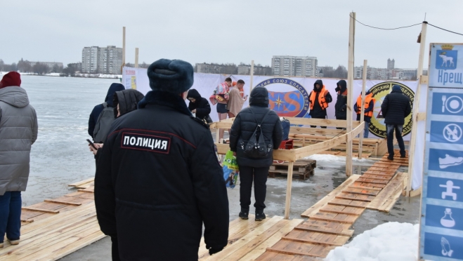 В Марий Эл около 15 тысяч человек приняли участие в праздновании Крещения