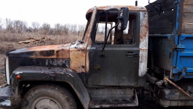 В пригороде Йошкар-Олы загорелся грузовик