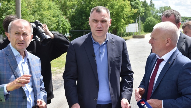 Юрий Зайцев с рабочим визитом посетил Оршанский район