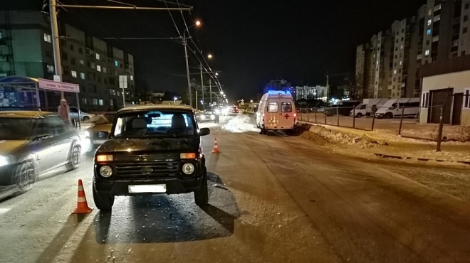 В Йошкар-Оле сбили 35-летнюю женщину-пешехода