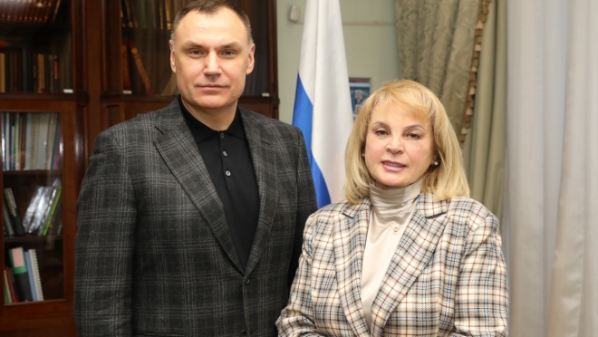 Юрий Зайцев встретился с председателем ЦИК России Эллой Памфиловой