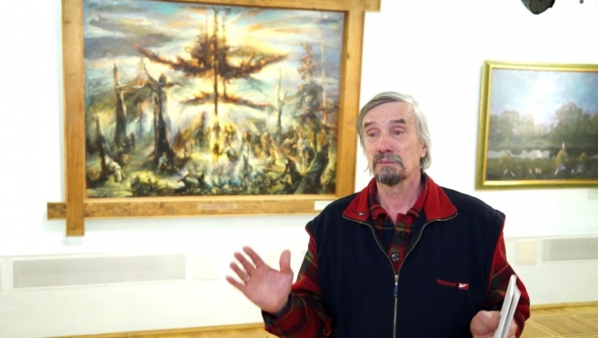 На федеральном канале показали передачу о жизни известного художника из Марий Эл