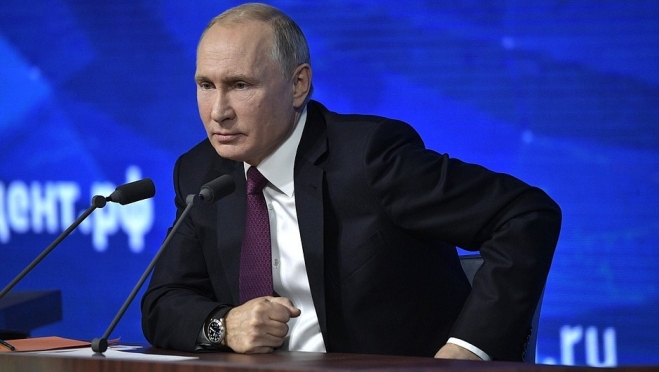 Путин на пресс-конференции назвал два главных события года