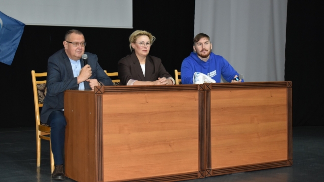 Олимпийская чемпионка поделилась с юными спортсменами Марий Эл секретами мастерства