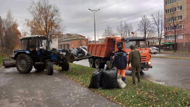 В преддверии зимы город почистили от мусора
