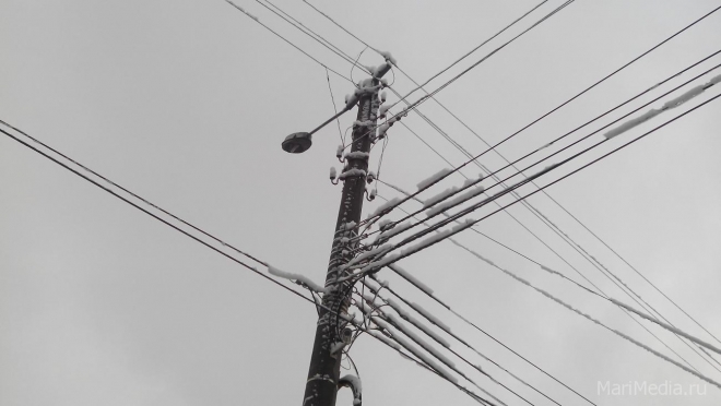 В трёх районах Марий Эл произошло аварийное отключение электроснабжения