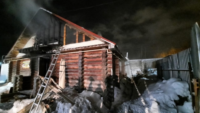 Появились подробности пожара в бане на Сернурском тракте