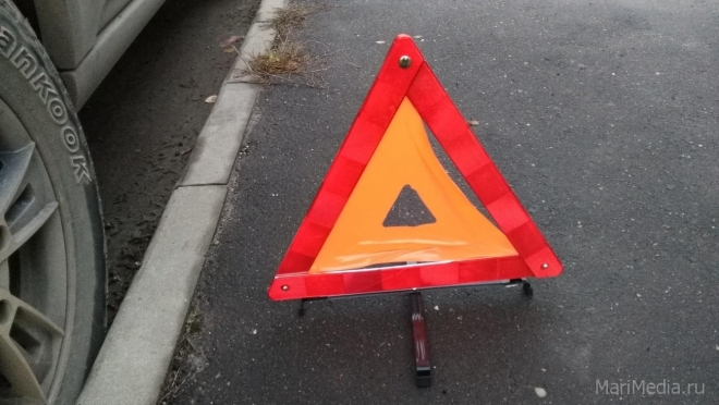 В Медведево автоледи врезалась в маршрутку