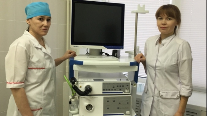 В Медведевской ЦРБ появилось новое эндоскопическое оборудование