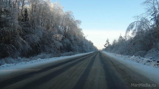 Сегодня вечером будет перекрыт Сернурский тракт