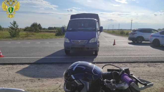На Санчурском тракте 17-летний мотоциклист попал в ДТП