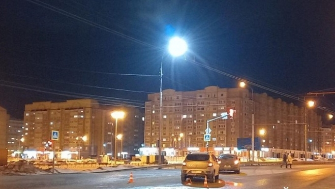 В Йошкар-Оле столкнулись две иномарки