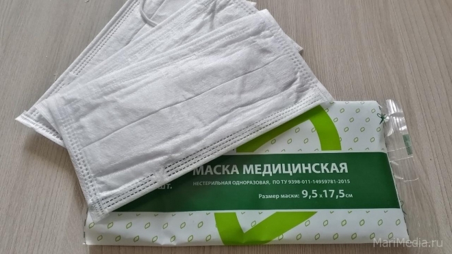 В Марий Эл поступила первая партия одноразовых масок