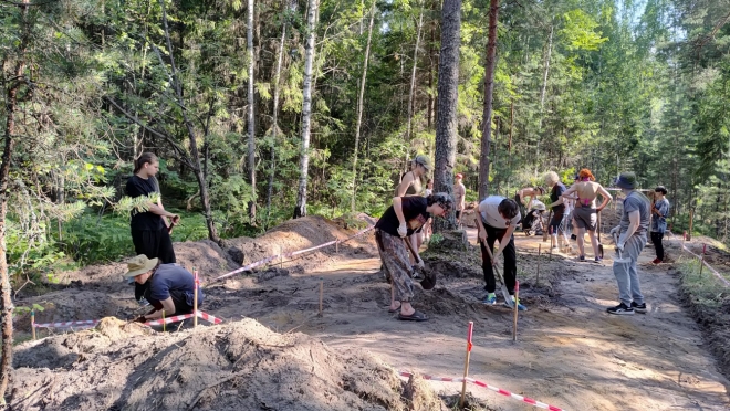 Археологи Марий Эл две недели провели за раскопками могильника Боровской Кордон