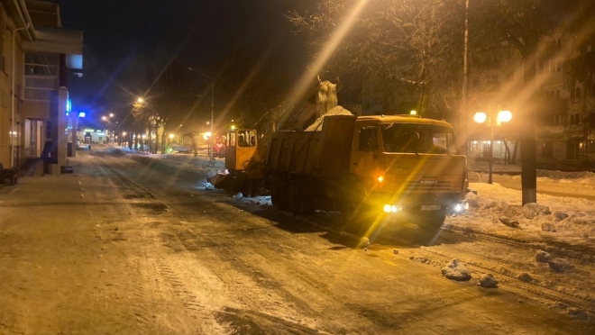 За выходные из Йошкар-Олы вывезли порядка 200 «КамАЗов» снега