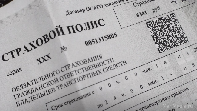 Водители Марий Эл смогут предъявлять полис ОСАГО в электронном виде