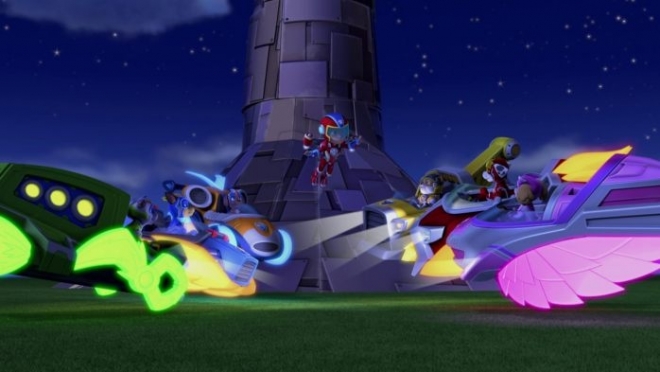 Щенячий патруль: Мегащенки Электролапы и Шиммер и Шайн