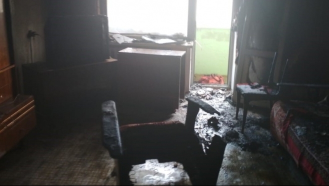 В Волжске из-за замыкания чуть не сгорела квартира