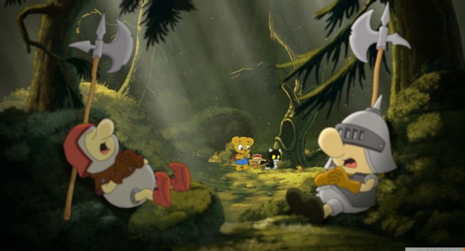 Медвежонок Бамси и Замок Разбойников