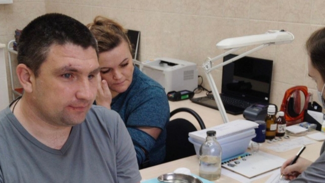 Соцкоординатор из Марий Эл навестила бойца в госпитале Санкт-Петербурга