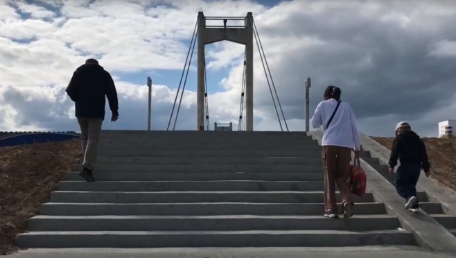 В Йошкар-Оле после обустройства открыли проход по Вантовому мосту