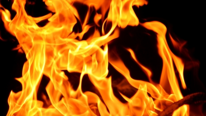 В Табашино произошёл пожар с пострадавшими
