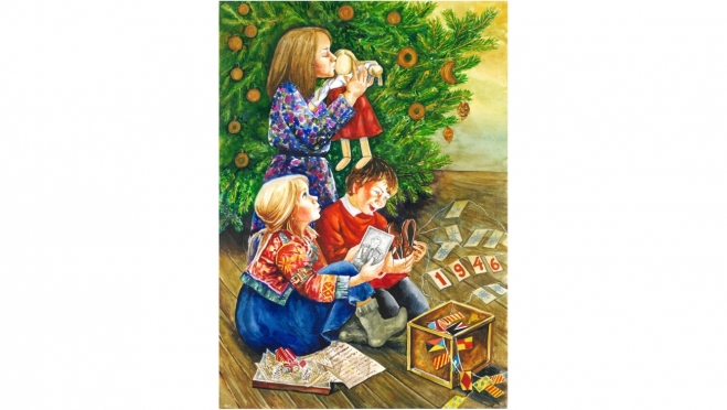 Почта России выпустит серию почтовых карточек «Ёлка Победы»