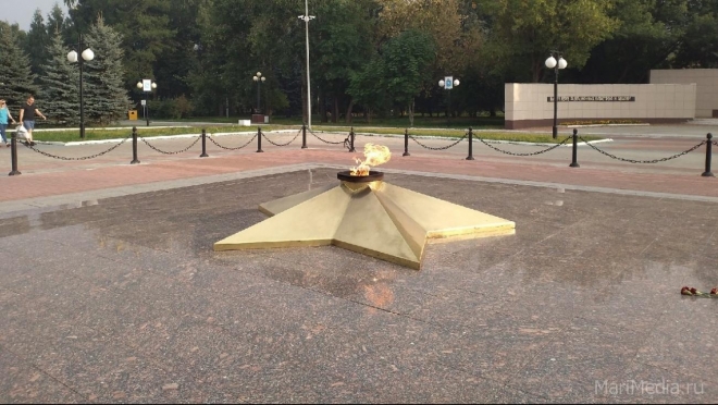 В Йошкар-Оле временно частицу Вечного огня перенесут в лампаду