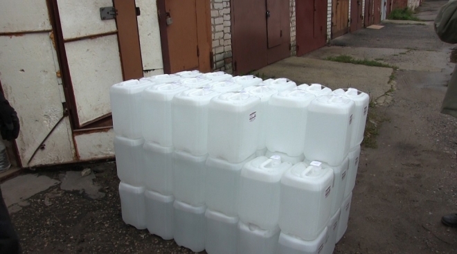 В Марий Эл из незаконного оборота изъято 5 тысяч литров алкогольной продукции