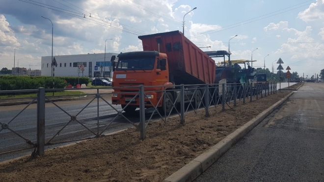 Участок улицы Кирова в Йошкар-Оле закатали в новый асфальт